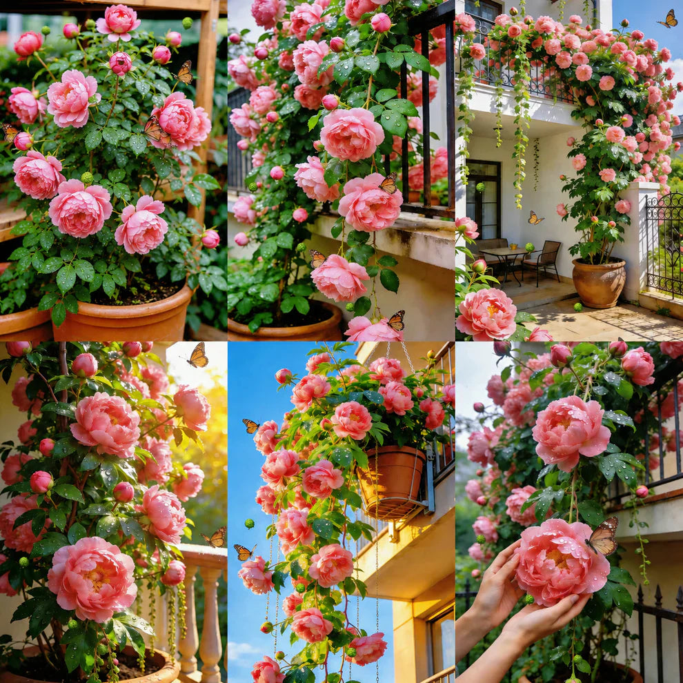 🌸 Double Climbing Peony Vine Hardy Perennial Garden Climber for Indoor & Outdoor Beauty