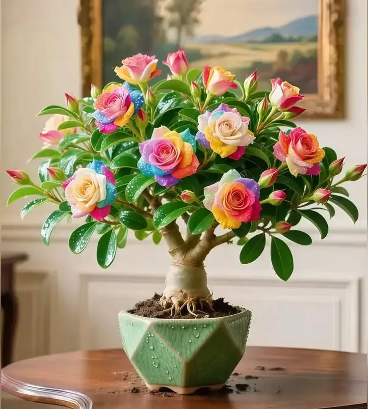🇺🇸 Celebrate America’s 250th – Red, White & Blue Desert Rose (Adenium) Seedlings