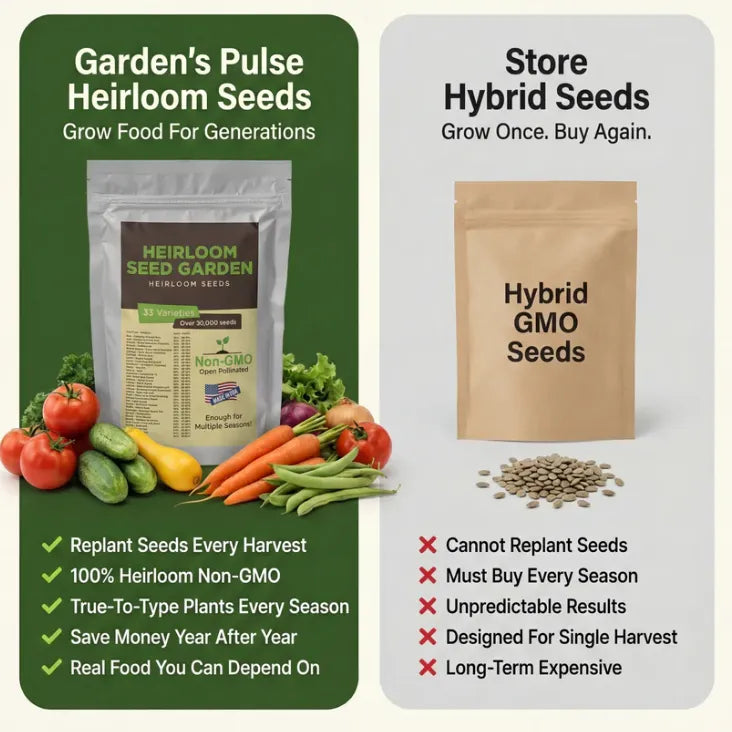 Garden's Pulse Heirloom Seed Vault Kit