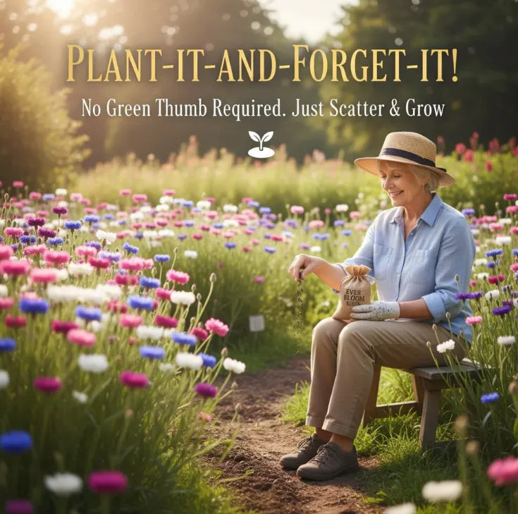 🌱Premium Cornflower Seeds - The"Unstoppable" Wildflower That GrowsAnywhere