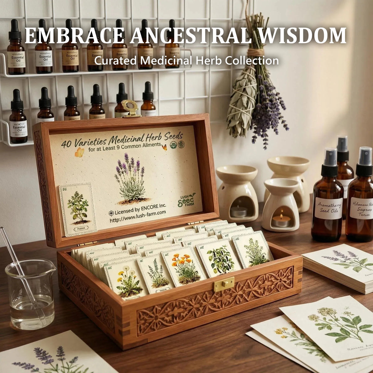 ✨Last Day 60% OFF🌱 - The Ancestral Apothecary Plantable Herb Seed