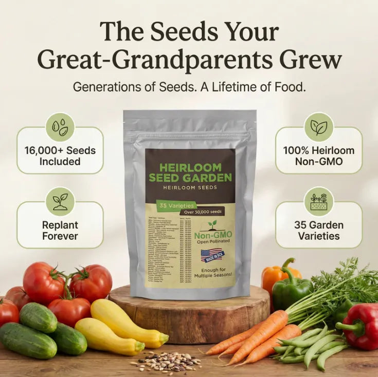 Garden's Pulse Heirloom Seed Vault Kit