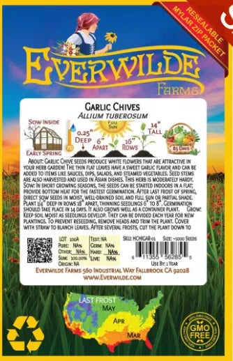 GARLIC CHIVES SEEDS