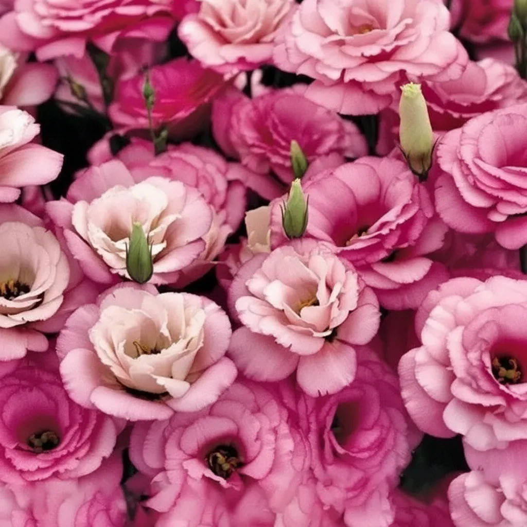 Eustoma Lisianthus Flower Seeds For Garden Blooms