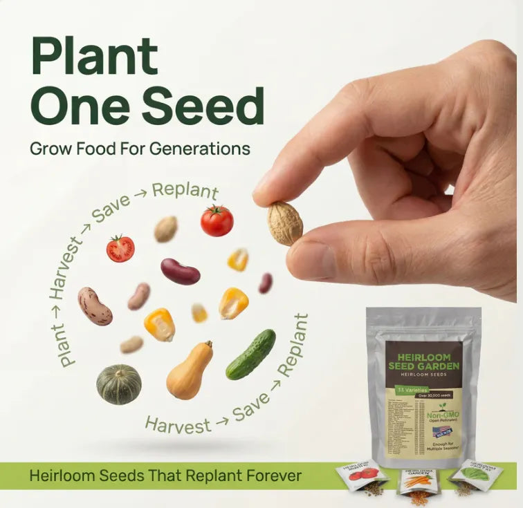 Garden's Pulse Heirloom Seed Vault Kit