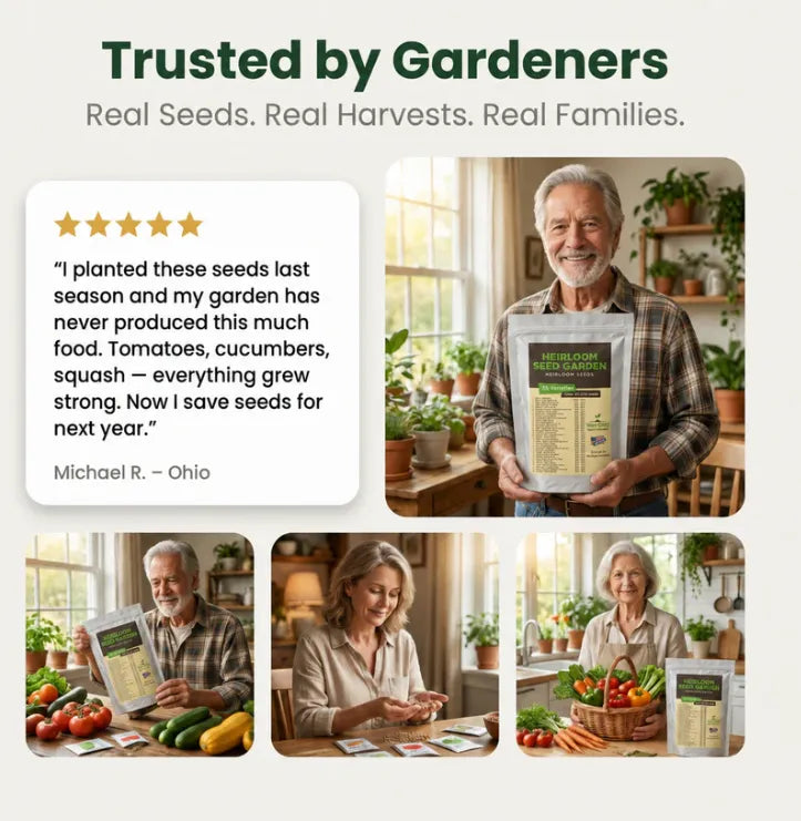 Garden's Pulse Heirloom Seed Vault Kit