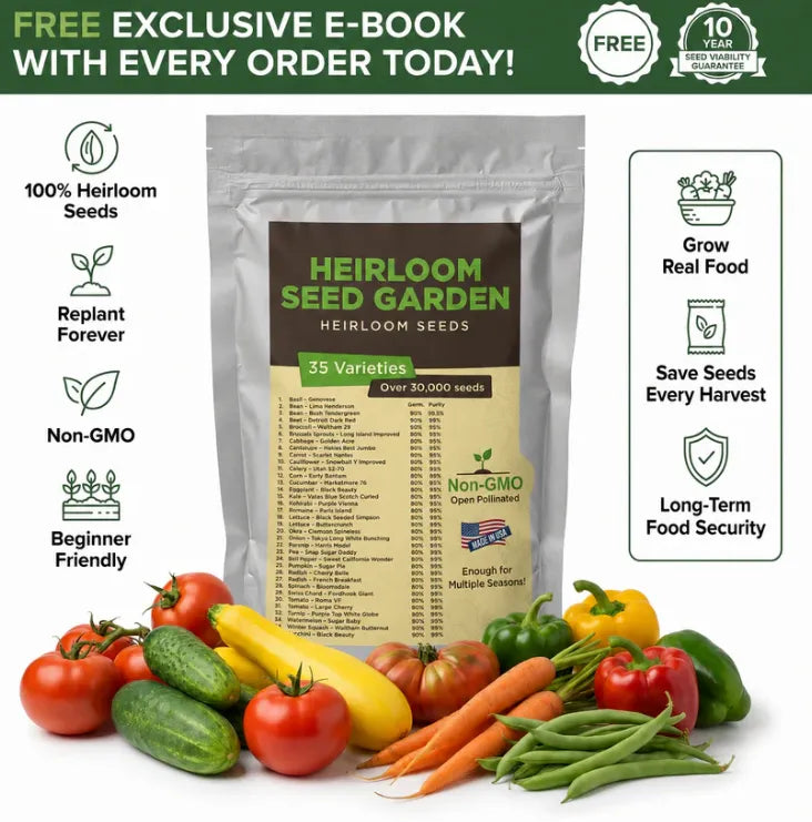 Garden's Pulse Heirloom Seed Vault Kit