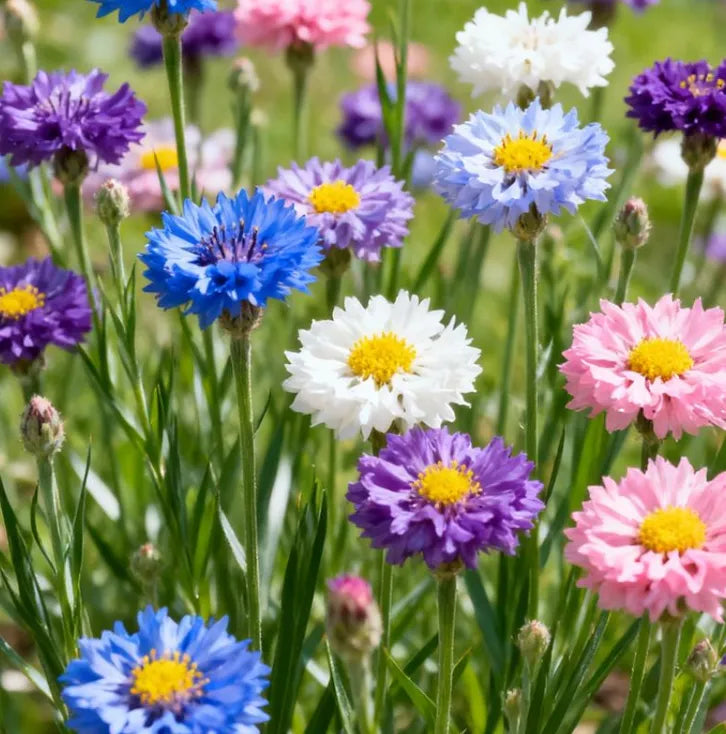 🌱Premium Cornflower Seeds - The"Unstoppable" Wildflower That GrowsAnywhere