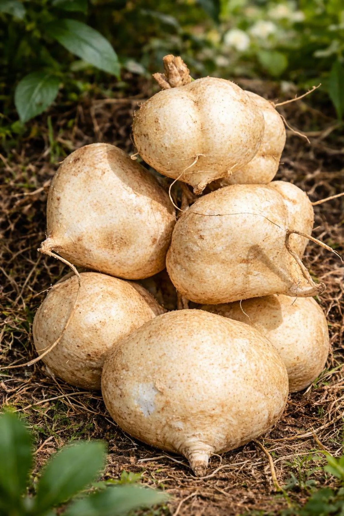 Jicama Thai 50 Seeds: Asian Variety Large Sweet Crunchy Root