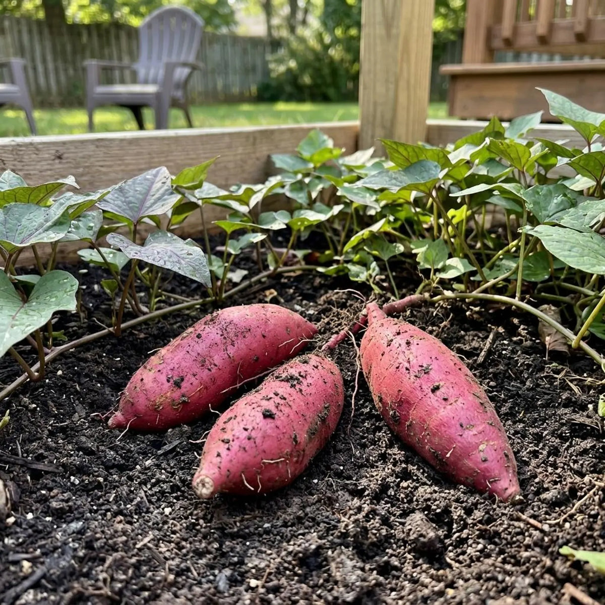 Sweet Potato Seeds   | Warm Season Root Vegetable for Home Garden Raised Bed Outdoor Growing