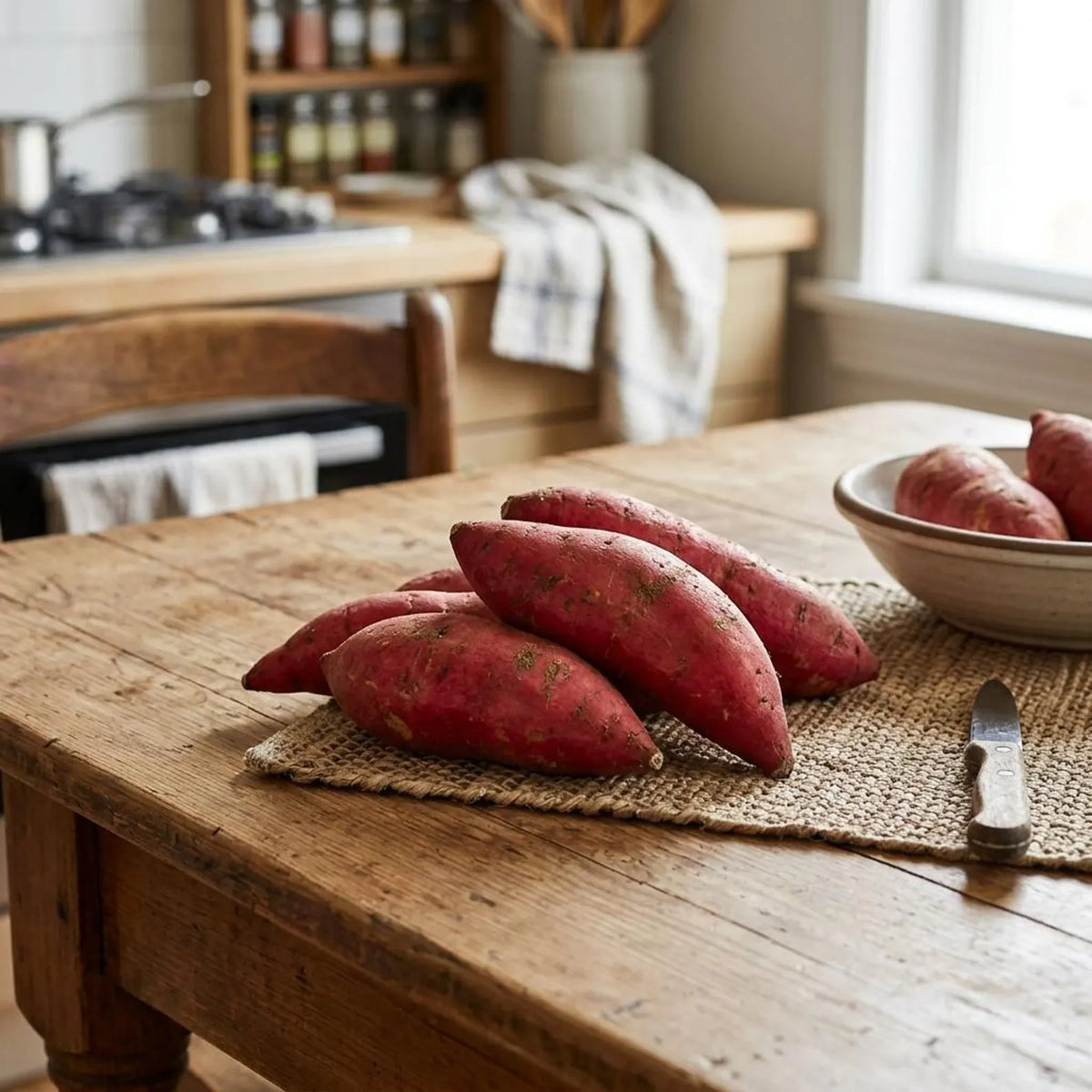 Sweet Potato Seeds   | Warm Season Root Vegetable for Home Garden Raised Bed Outdoor Growing