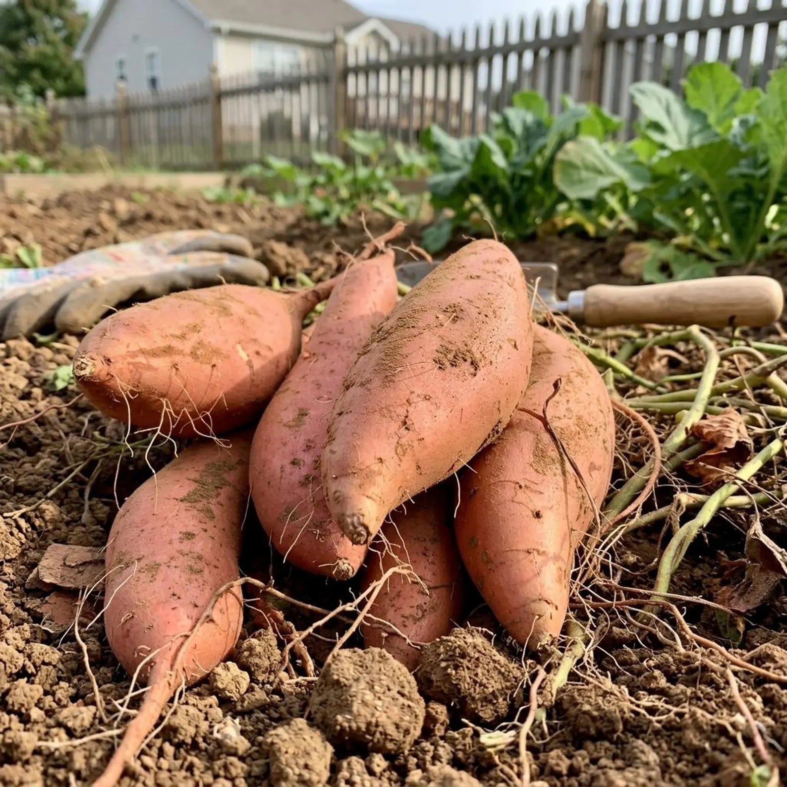 Sweet Potato Seeds   | Warm Season Root Vegetable for Home Garden Raised Bed Outdoor Growing