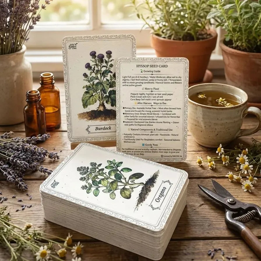 ✨Last Day 60% OFF🌱 - The Ancestral Apothecary Plantable Herb Seed
