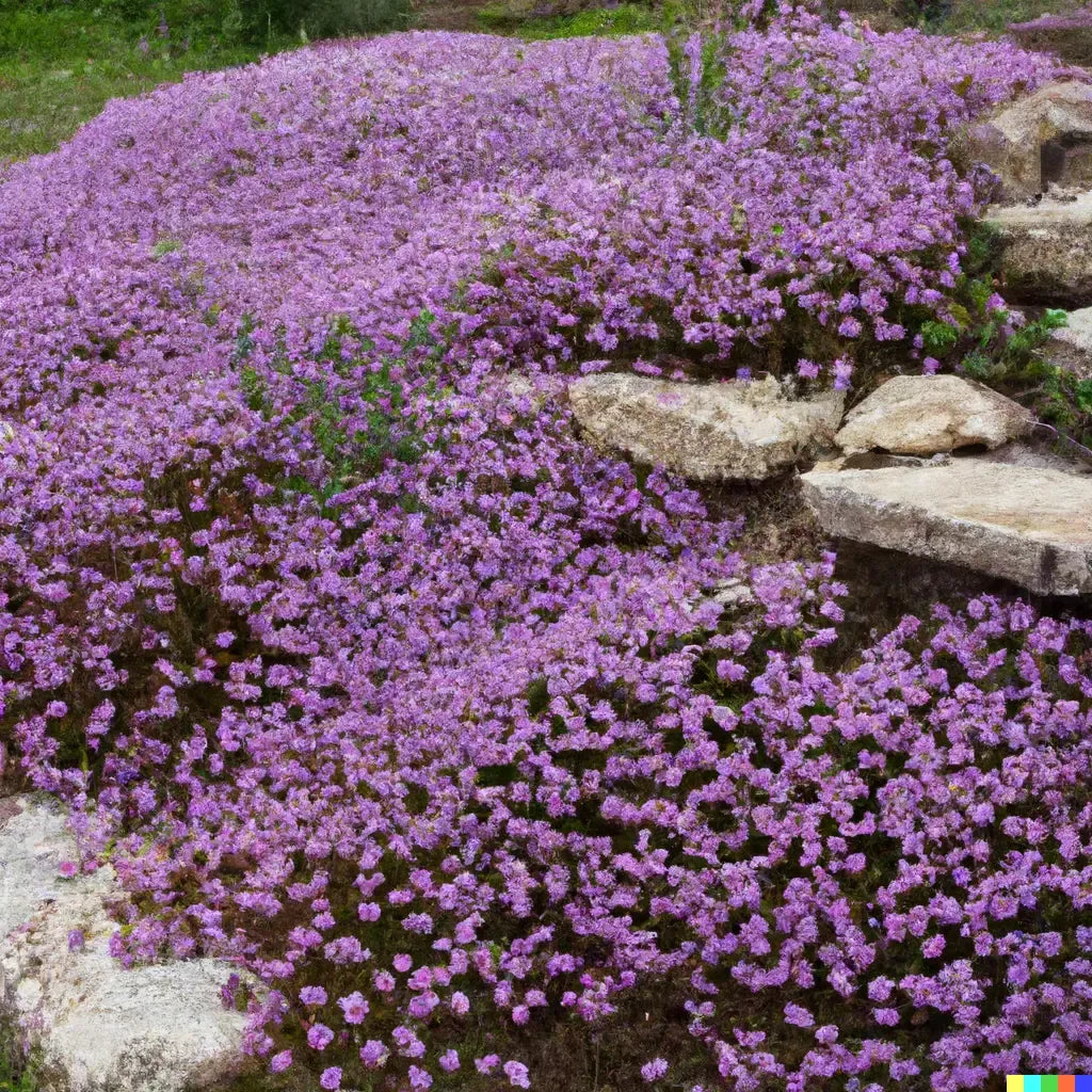 Creeping Thyme Homegrown SeedsEasy to Plant and Grow Non-GMOPerennial Flower Premium Seeds